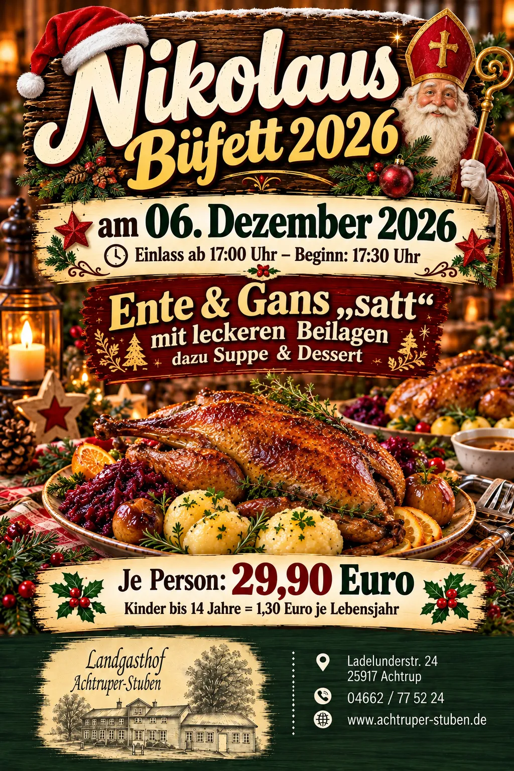 Plakat Nikolaus Büfett 2026